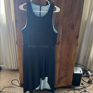 Calvin Klein Black High Low Dress